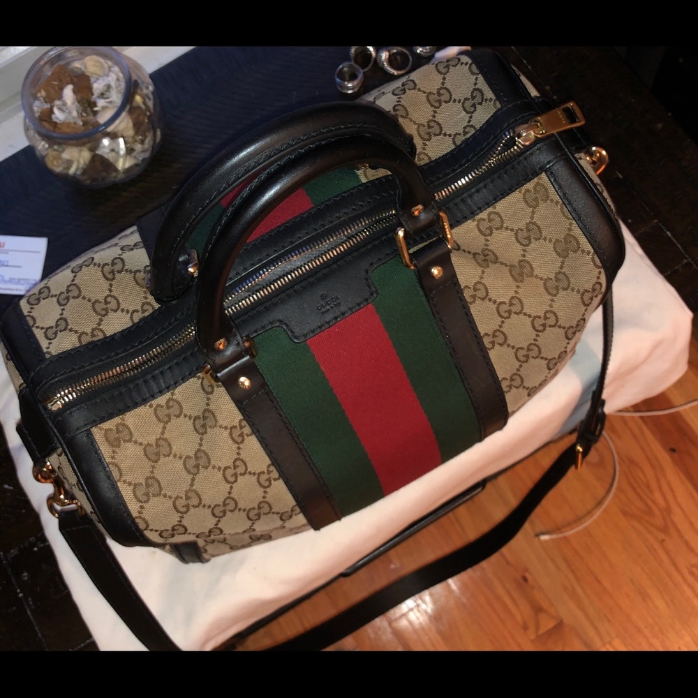 Authentic Gucci Boston/Speedy Crossbody bag!